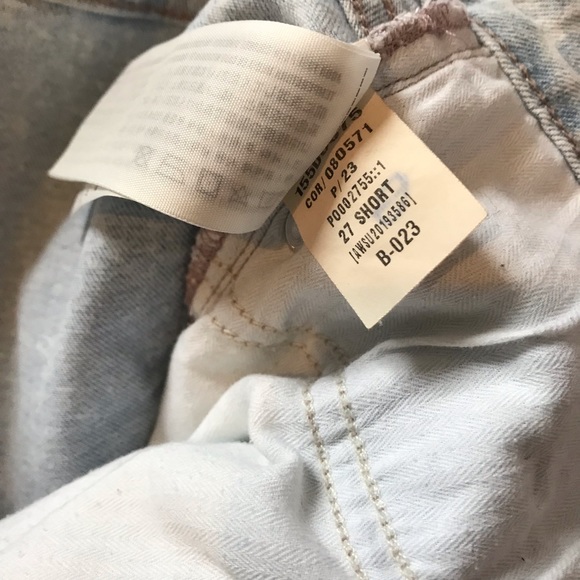 ⬇️Abercrombie & Fitch Size 27 Short Denim - Picture 8 of 9
